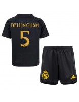 Real Madrid Jude Bellingham #5 Kolmaspaita Lasten 2023-24 Lyhythihainen (+ shortsit)